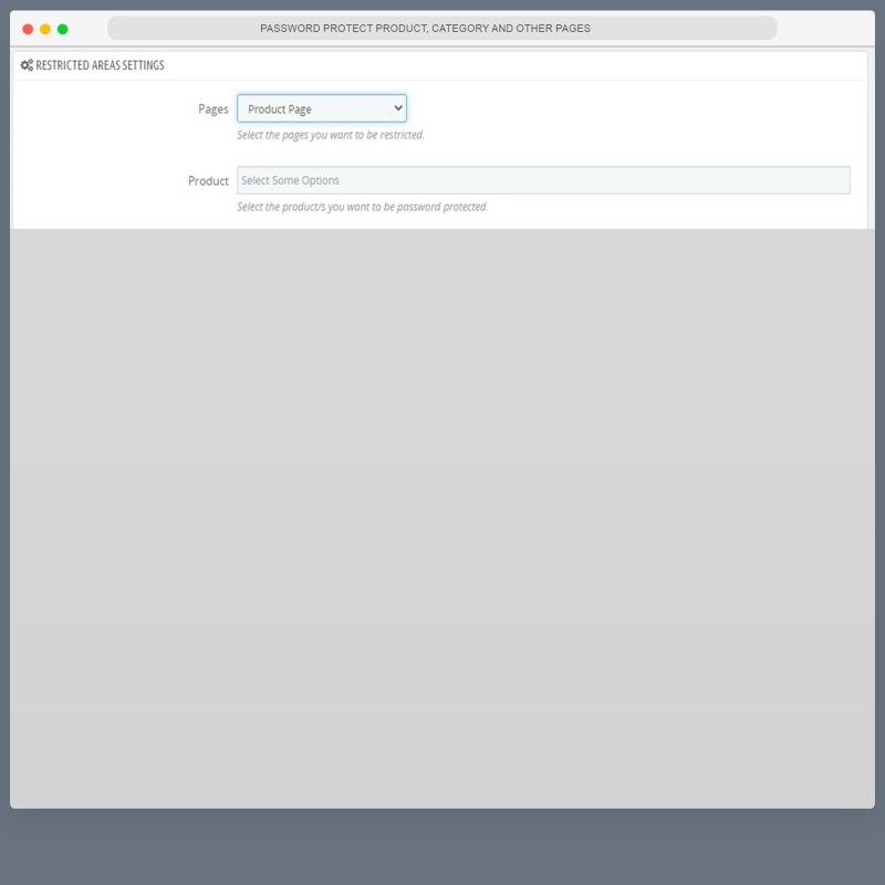 Private Pages PRO for Product, Category, CMS...