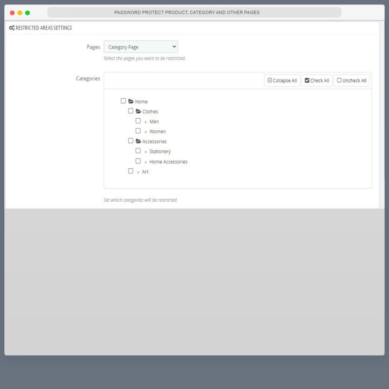 Private Pages PRO for Product, Category, CMS...