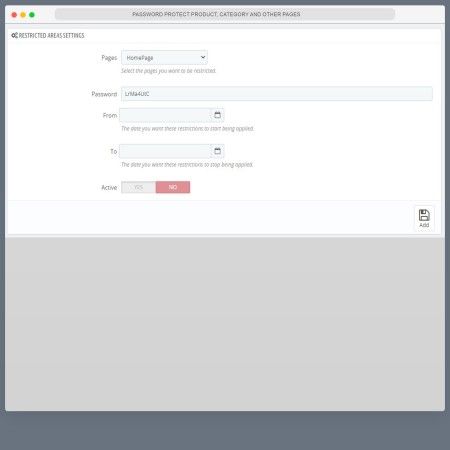 Private Pages PRO for Product, Category, CMS and others