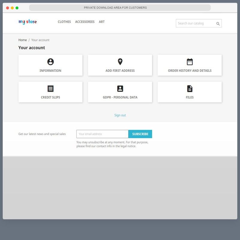 File Area PRO - Public and Private Downloads