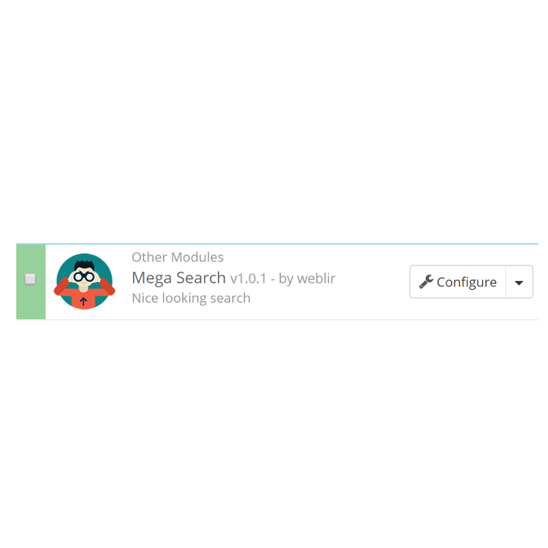 MEGA Search - Nice looking search
