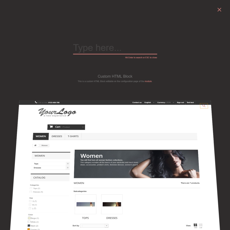 MEGA Search - Nice looking search
