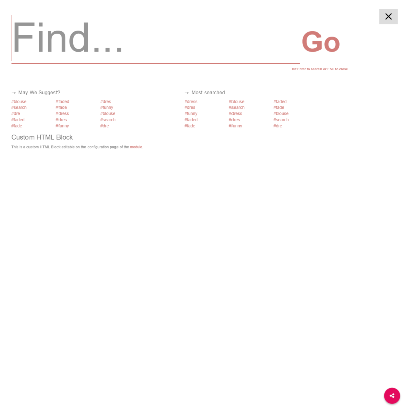 MEGA Search - Nice looking search