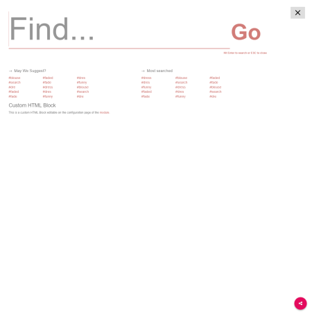 MEGA Search - Nice looking search