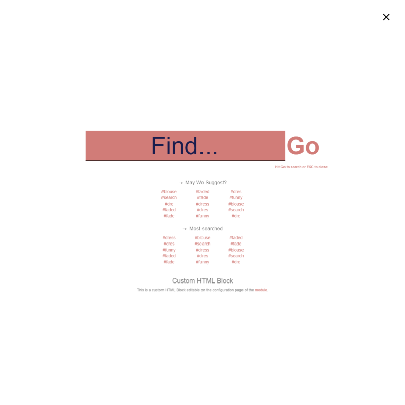 MEGA Search - Nice looking search
