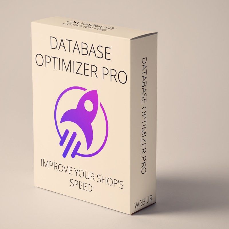 Database Optimizer PRO - For a faster shop