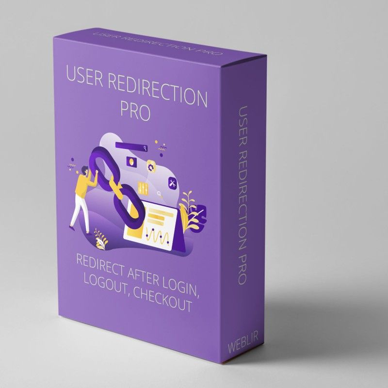 User redirection PRO - For login, logout, order