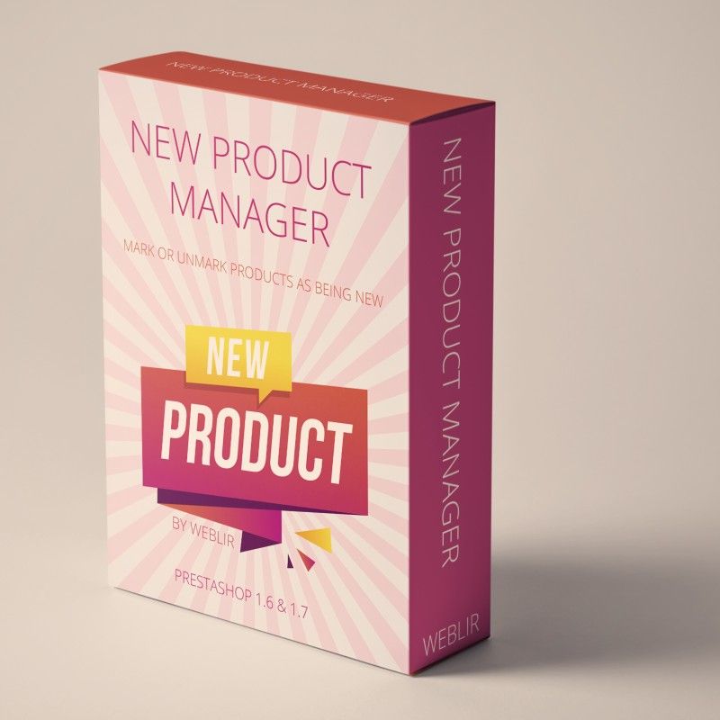 New Product Manager - Check or Uncheck products as new