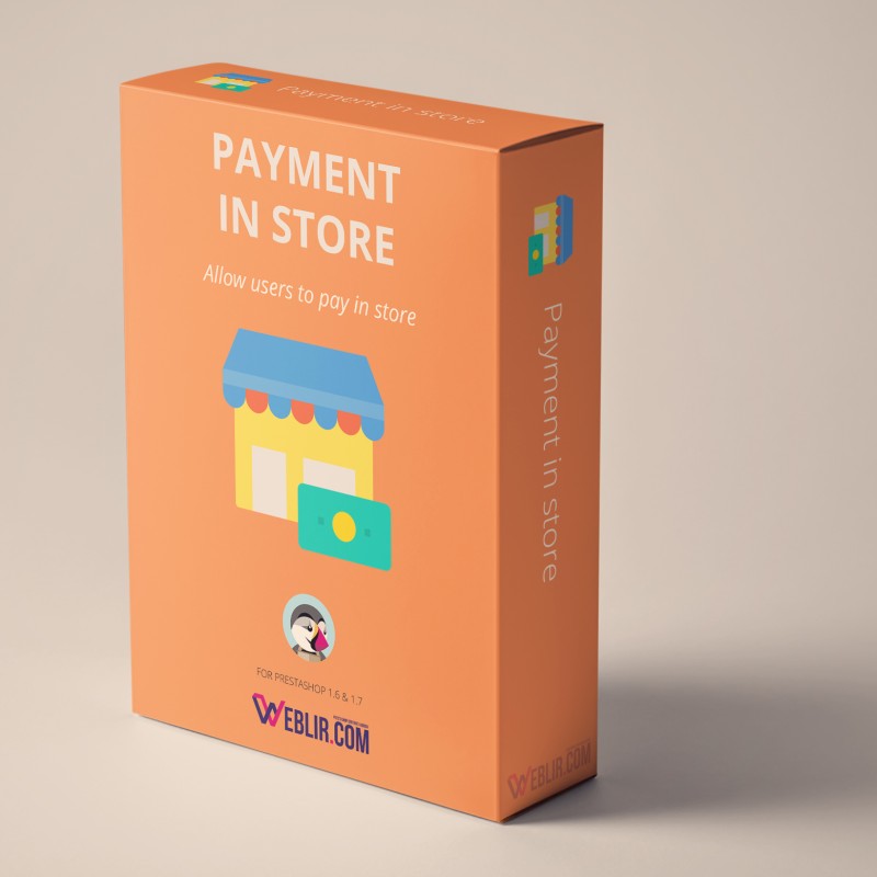 Payment in store - Allow users to pay in store
